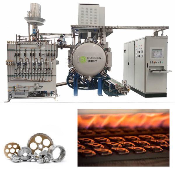 最大積載量1500kg、最高使用温度1550℃の高温真空焼結炉