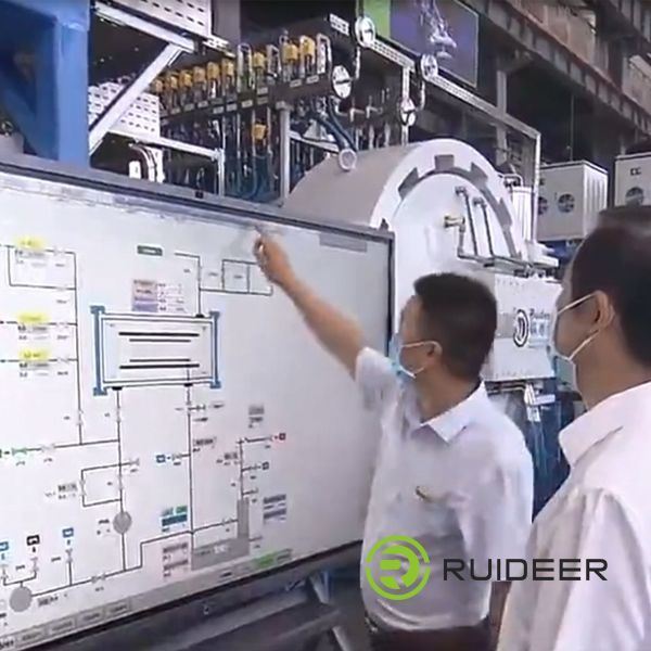 ISO CE認定 高真空炉 三相5線システム 380V 50HZ コントロール 電源 マックス.温度 1600C