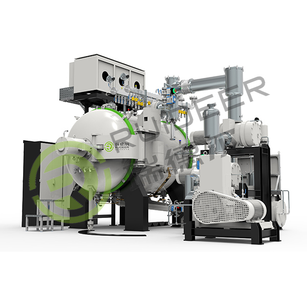 水平または垂直シリコンカーバイド炉、急速冷却および高真空レベル