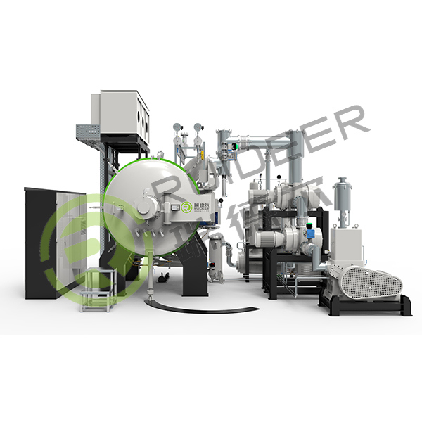 水平または垂直シリコンカーバイド炉、急速冷却および高真空レベル