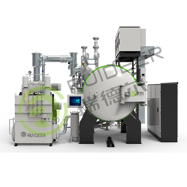 水平または垂直シリコンカーバイド炉、急速冷却および高真空レベル