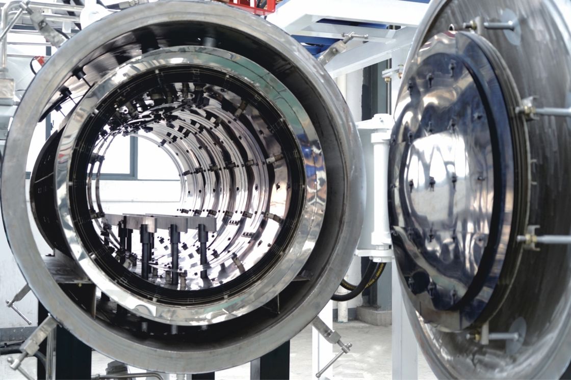 モリブデン発熱体と300mm×300mm×900mmの作業ゾーンを備えた220KVA金属焼結炉