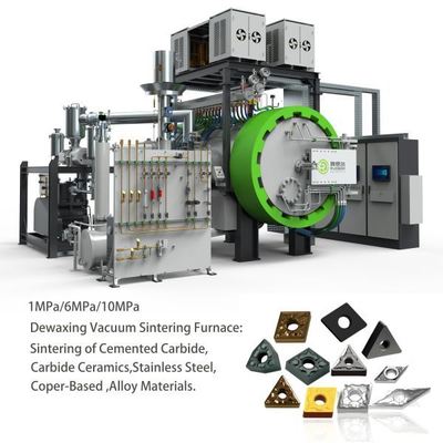 インテリジェントガス圧力シントリングオーブンのセメント/タングメンカービッド切削ツールのターンキープロジェクト