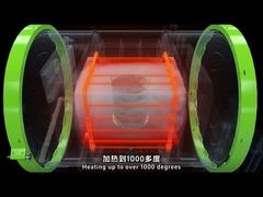 半導体エピ成長のためのシリコンカルビッドCVDコーティングオーブン